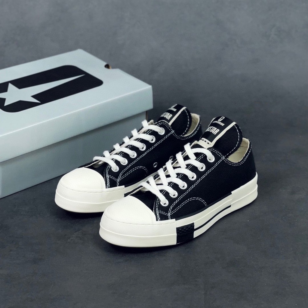 Giày Thể Thao Canvas Drkshmw x Converse 1970s Drkshdw Size 35-44 Thời Trang Năng Động
