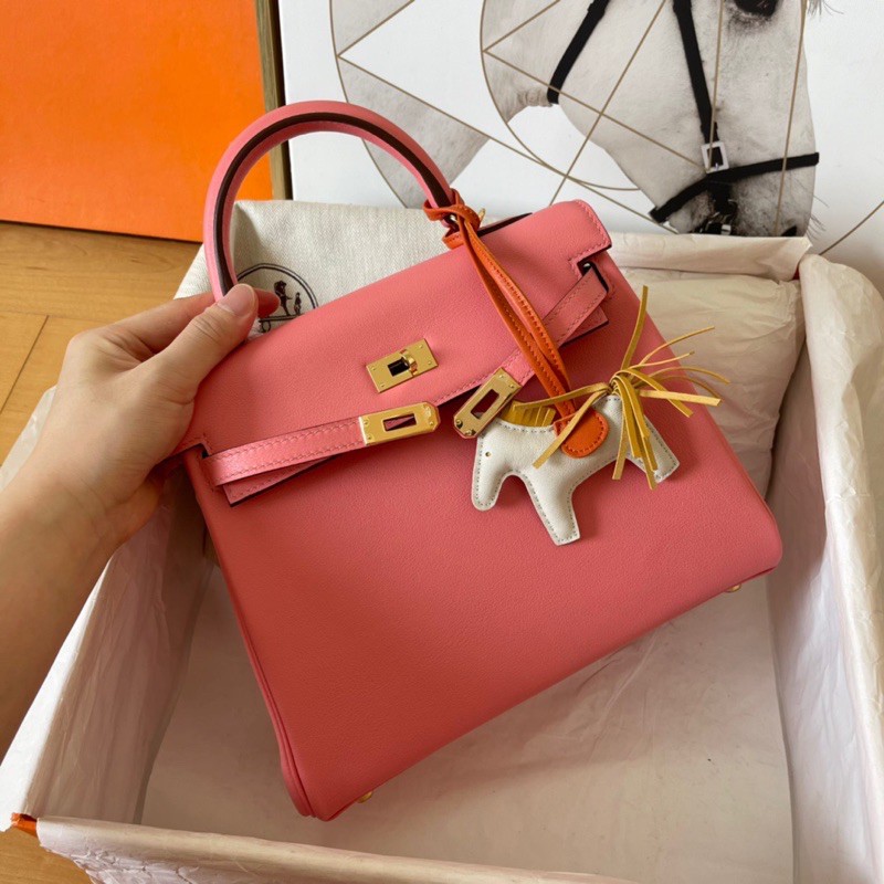 Túi xách nữ Hermes Kelly size 25 HM da thật cao cấp nhiều màu hàng 1-1 vip