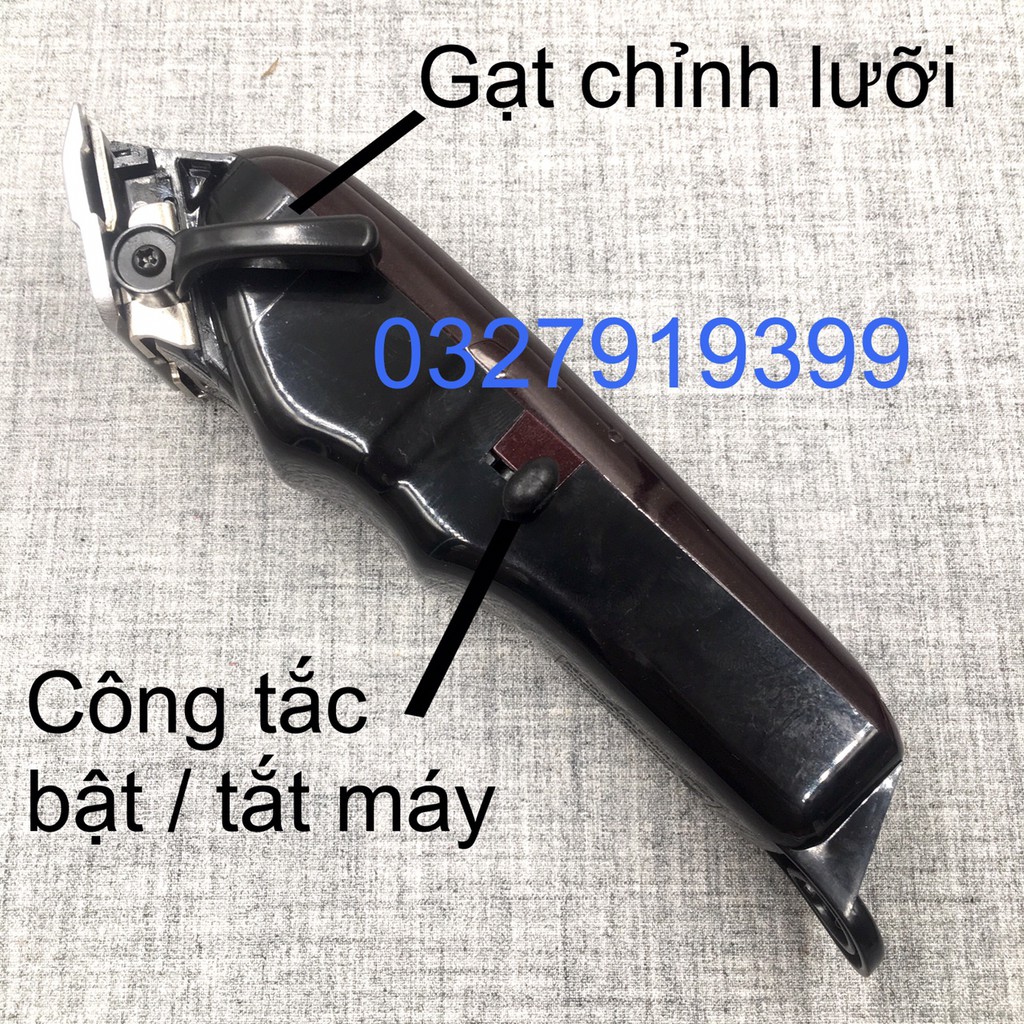 ✅Free Ship✅ Tông đơ cắt tóc chuyên nghiệp lưỡi kép F32