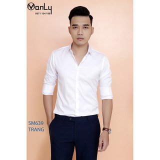 Sơ mi nam kiểu dáng body (Ảnh độc quyền)