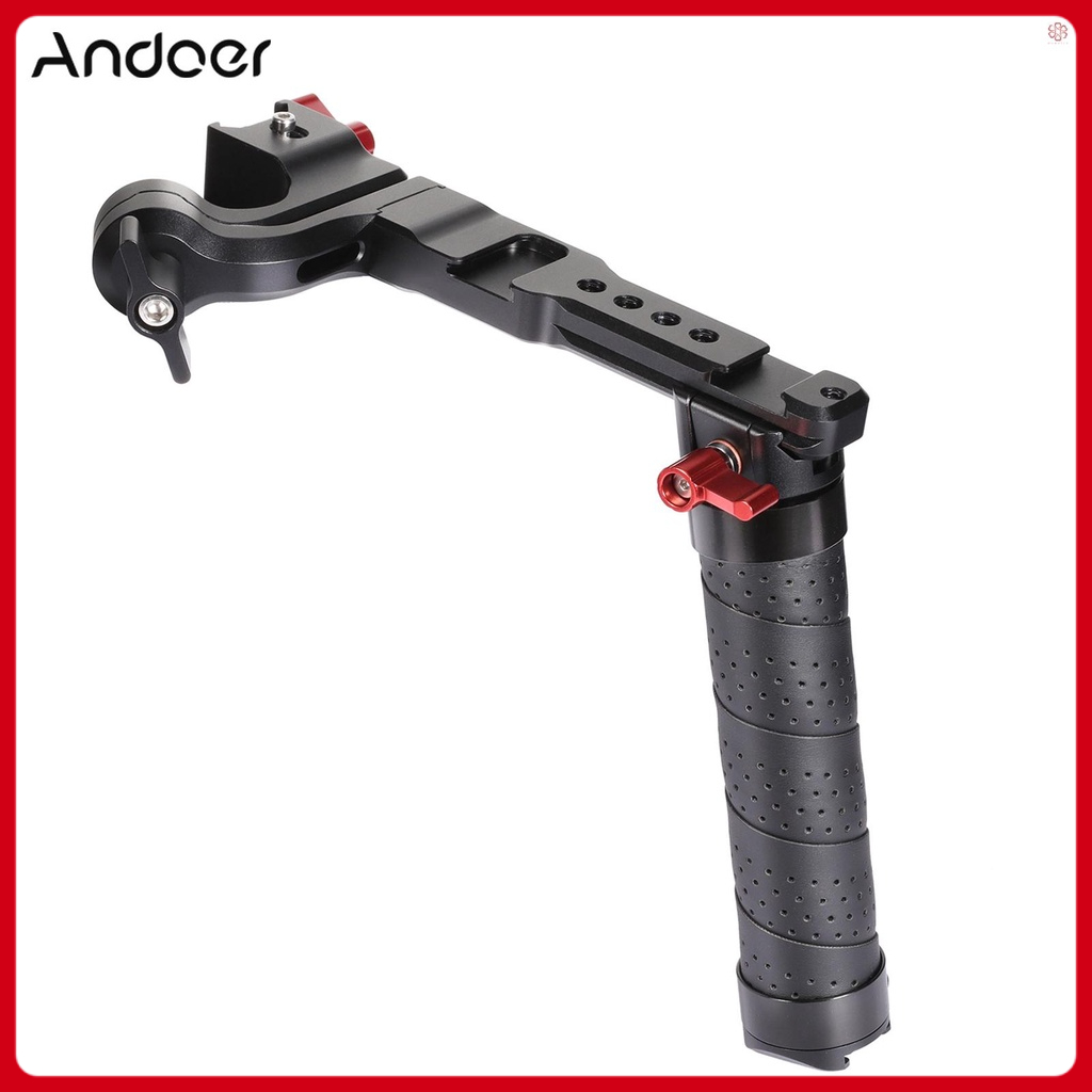 ANDOER Tay Cầm Bằng Nhôm Thông Dụng 1 / 4 3 / 8 Cho DJI Ronin S 2 / Ronin SC 2