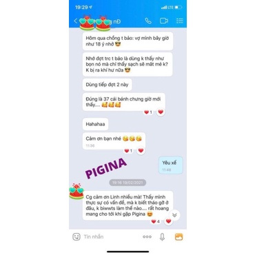 Sản phẩm vệ sinh phụ nữ Pigina Hàn Quốc