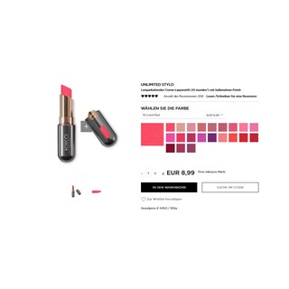 Son Kiko Unlimited Stylo xách tay Đức sale 50%