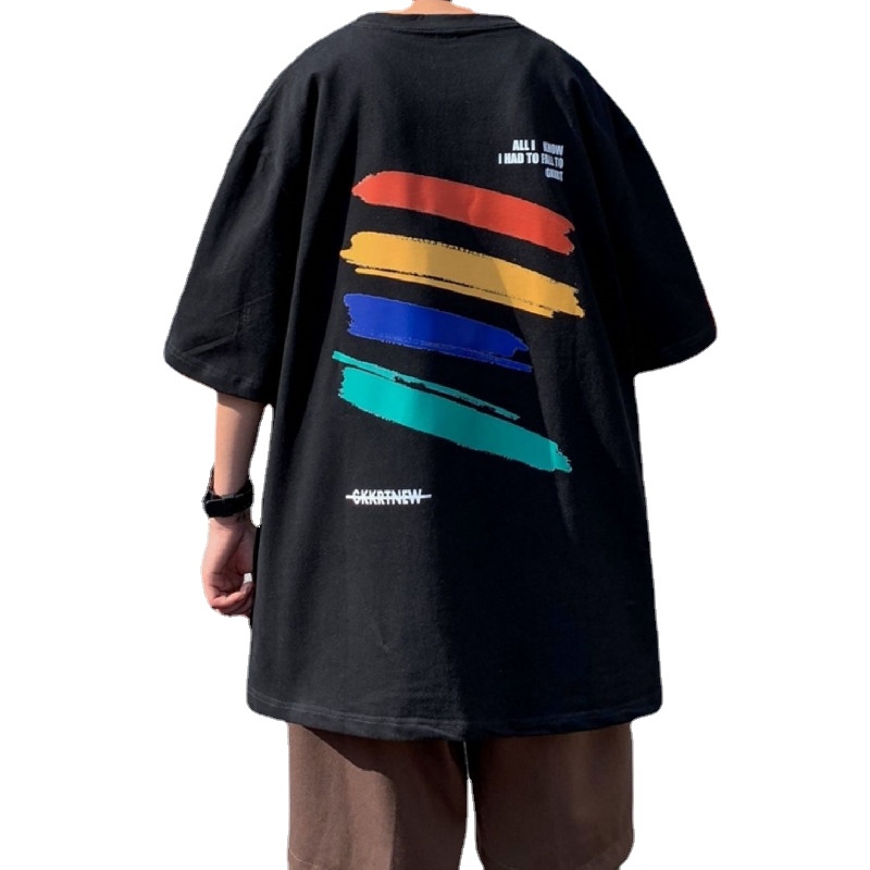 Áo Thun Tay Ngắn Thời Trang Hàn Quốc Size M-5XL