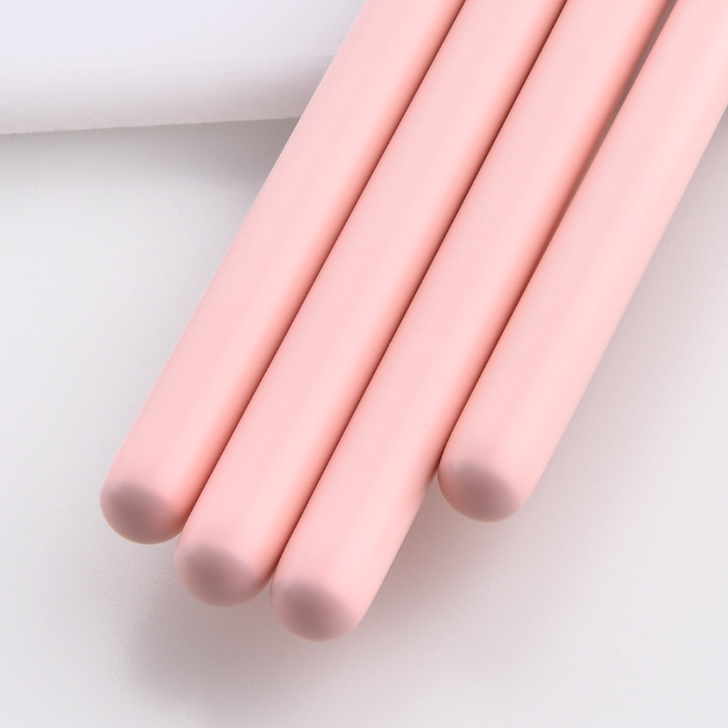 Set 10 Cọ Trang Điểm GDTIMA Màu Hồng