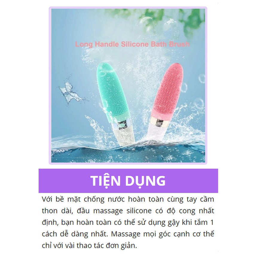 Gậy massage toàn thân có 4 chế độ rung khi tắm cao cấp