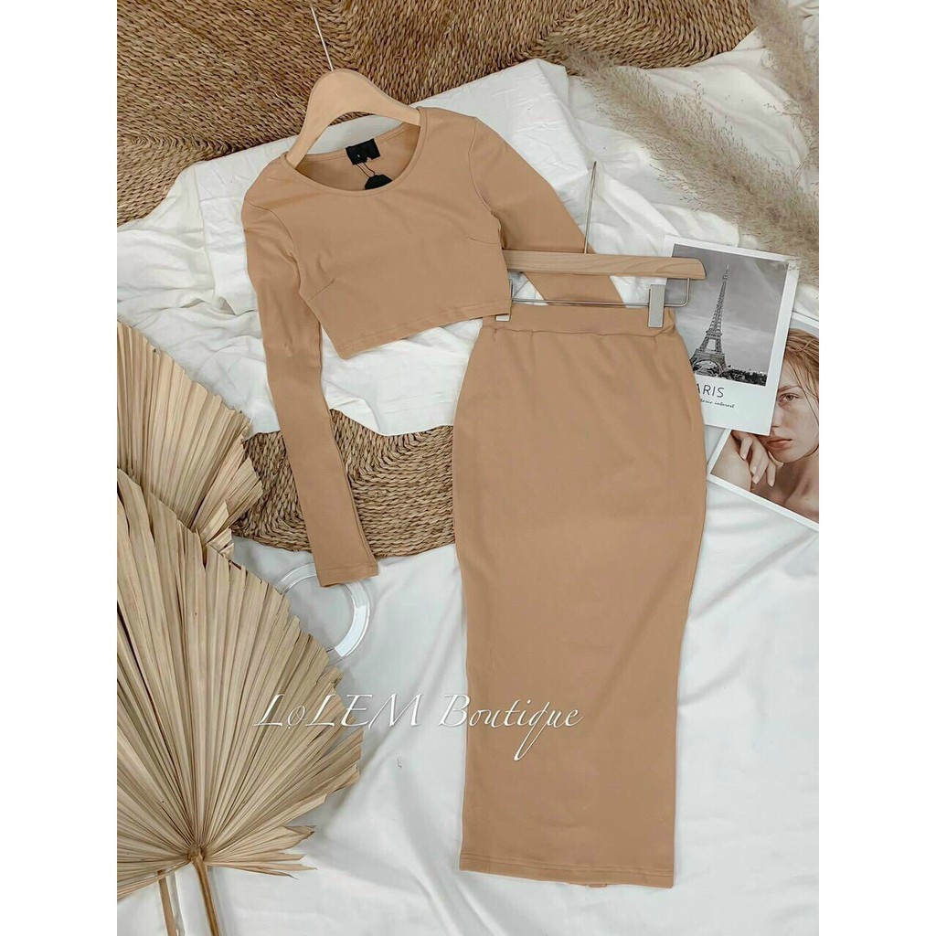 SET ĐẦM BODY TAY DÀI