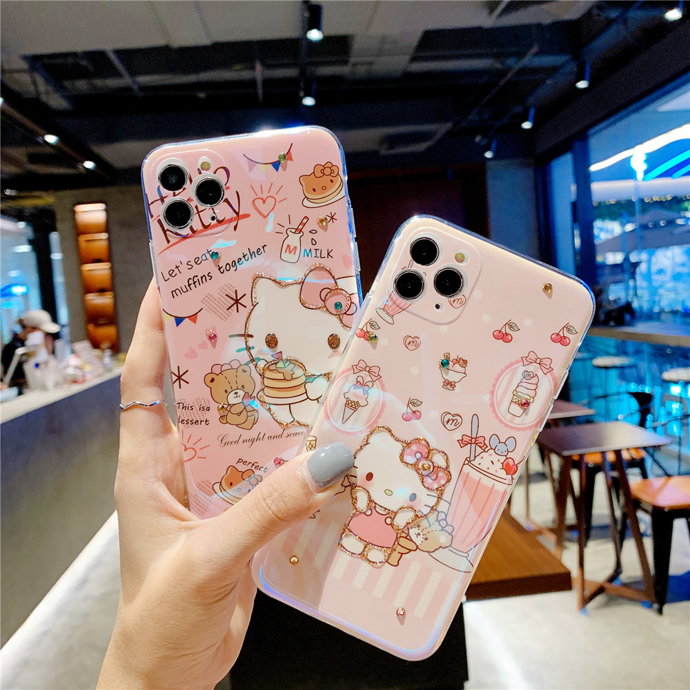 Ốp Điện Thoại Mềm Hình Hello Kitty Cho Iphone 11 11pro Max Xr X Xsmax 7 8 Plus Se2020 | BigBuy360 - bigbuy360.vn