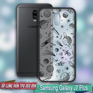 [FREESHIP ĐƠN 50K] Ốp lưng Samsung Galaxy J7 Plus - in nổi họa tiết - 02037 0683 SOLARSYSTEM06