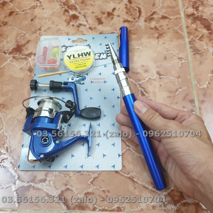 Bộ Cần Câu Bút 1m6 Full Box Hàng Chuẩn ️🎣 - Về Hàng