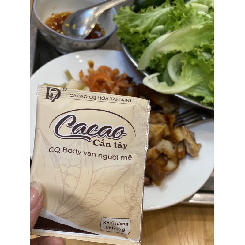 Đồ uống cacao cần tây