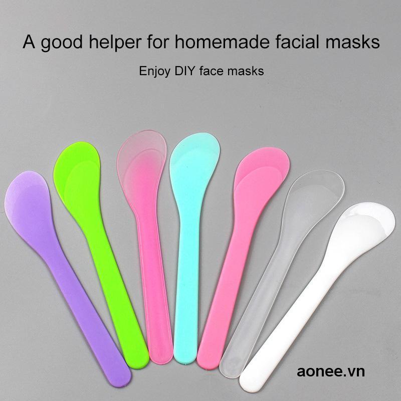 ✨✨Muỗng nhựa trộn mặt nạ chăm sóc da diy