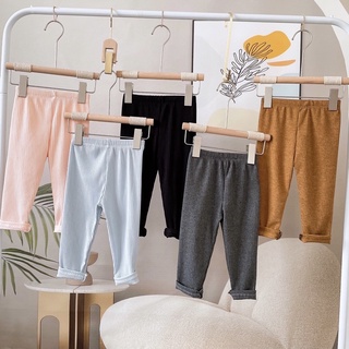  Quần legging bé gái cotton tăm xuất Nhật 