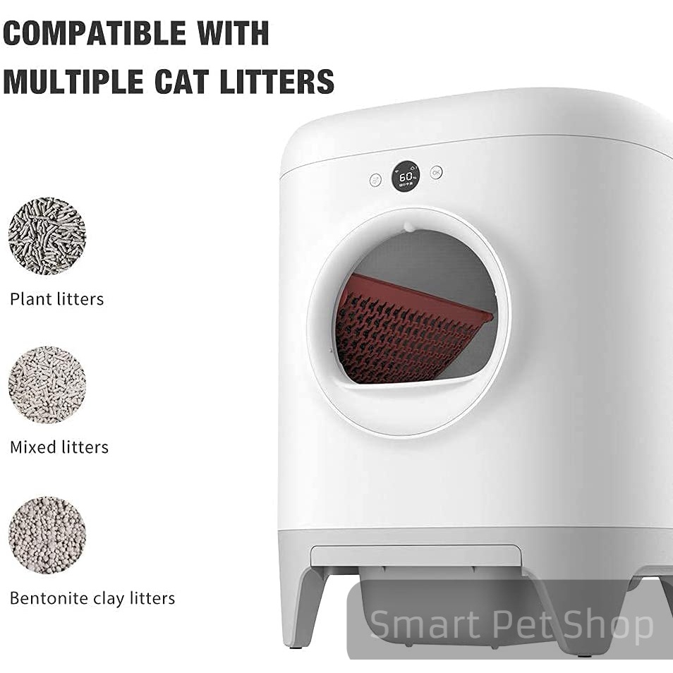 PURA X máy vệ sinh tự động cho mèo chính hãng bảo hành 12 tháng