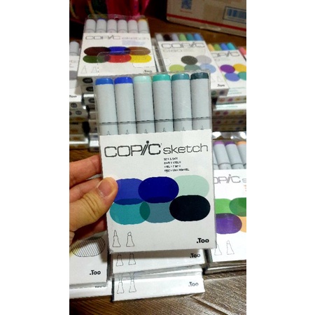 Bút tô màu Copic Sketch marker Sea and Sky set