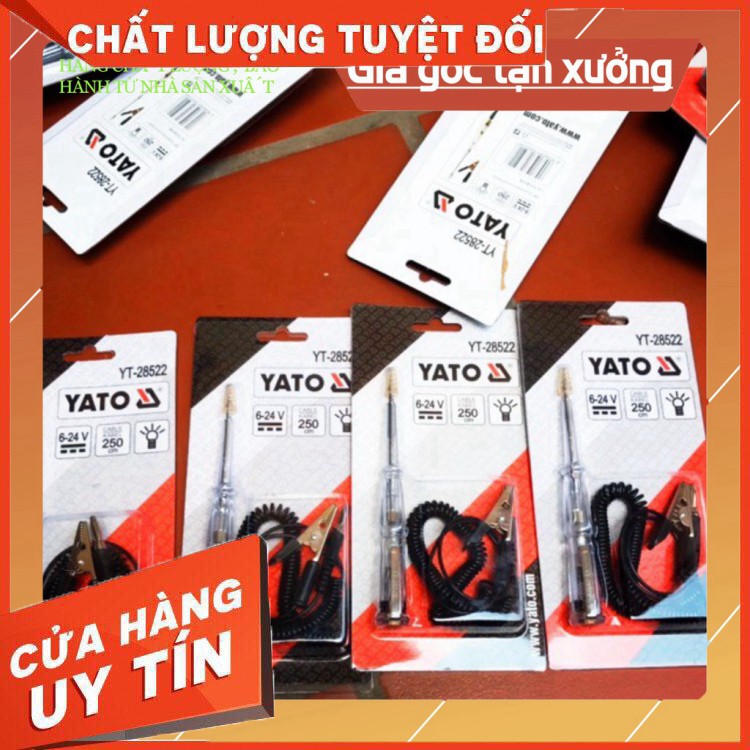 Bút Thử Điện 1 Chiều Bình Ắc Quy Yato SẢN PHẨM TỐT CHẤT LƯỢNG BẢO HÀNH 6 - 12 THÁNG