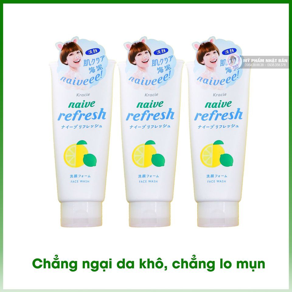 SỮA RỬA MẶT KRACIE NAIVE