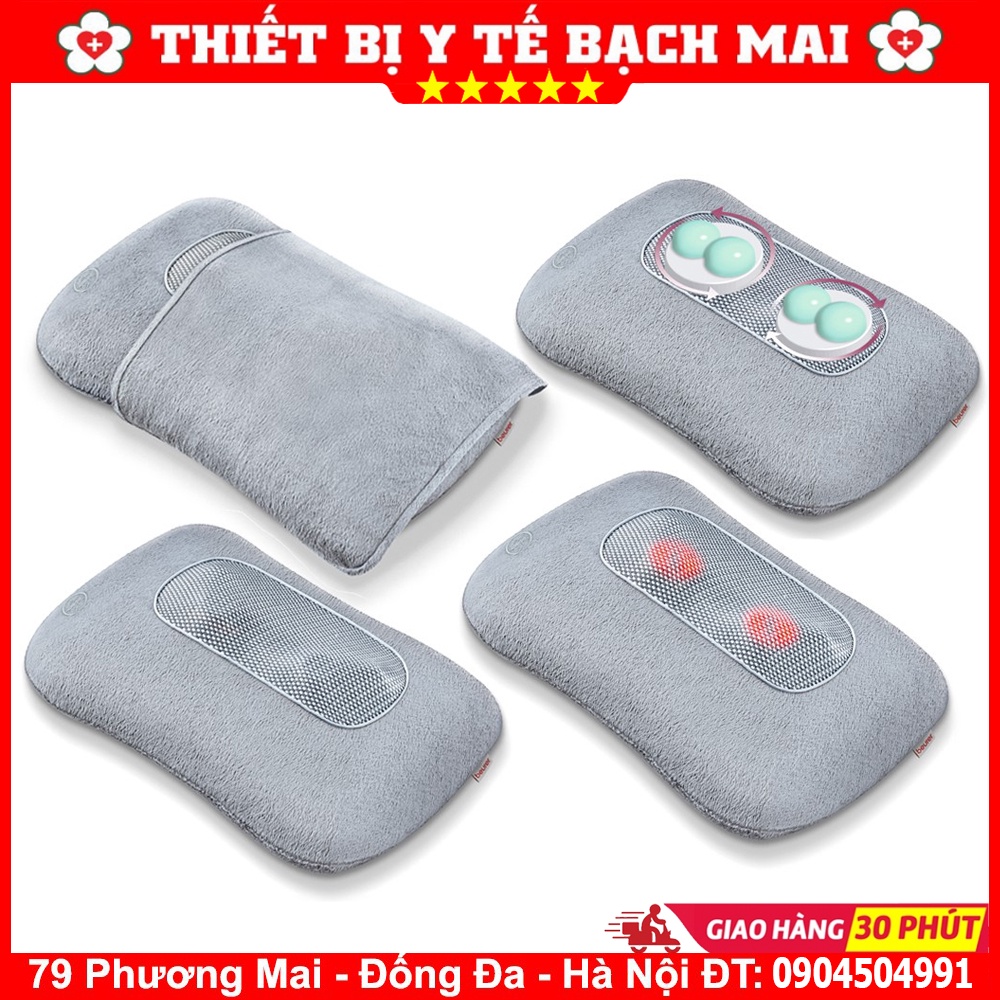 Gối Massage Có Đèn Hồng Ngoại Beurer MG145 Nhập Khẩu Đức