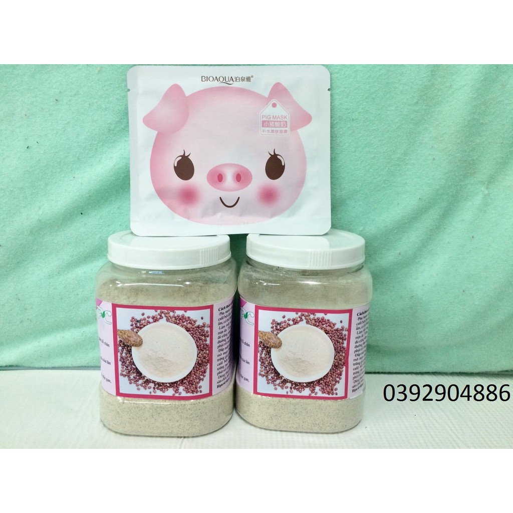Bột đậu đỏ trắng da gói 200gram