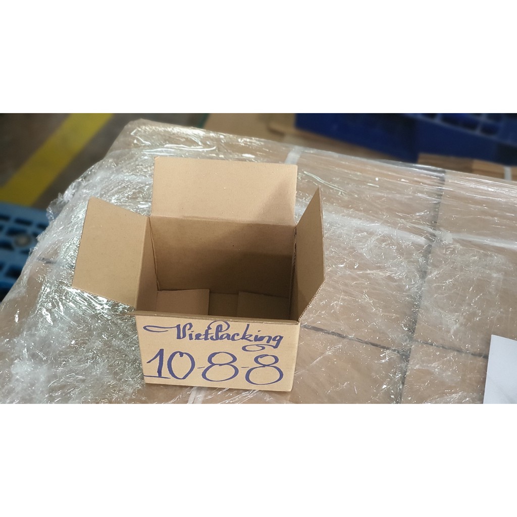 10x8x8 - 50 hộp carton đóng hàng đựng mỹ phẩm siêu đẹp