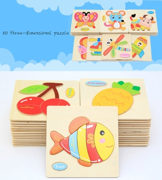 Đồ chơi giáo dục học tập sớm cho bé 1-3 tuổi bằng gỗ