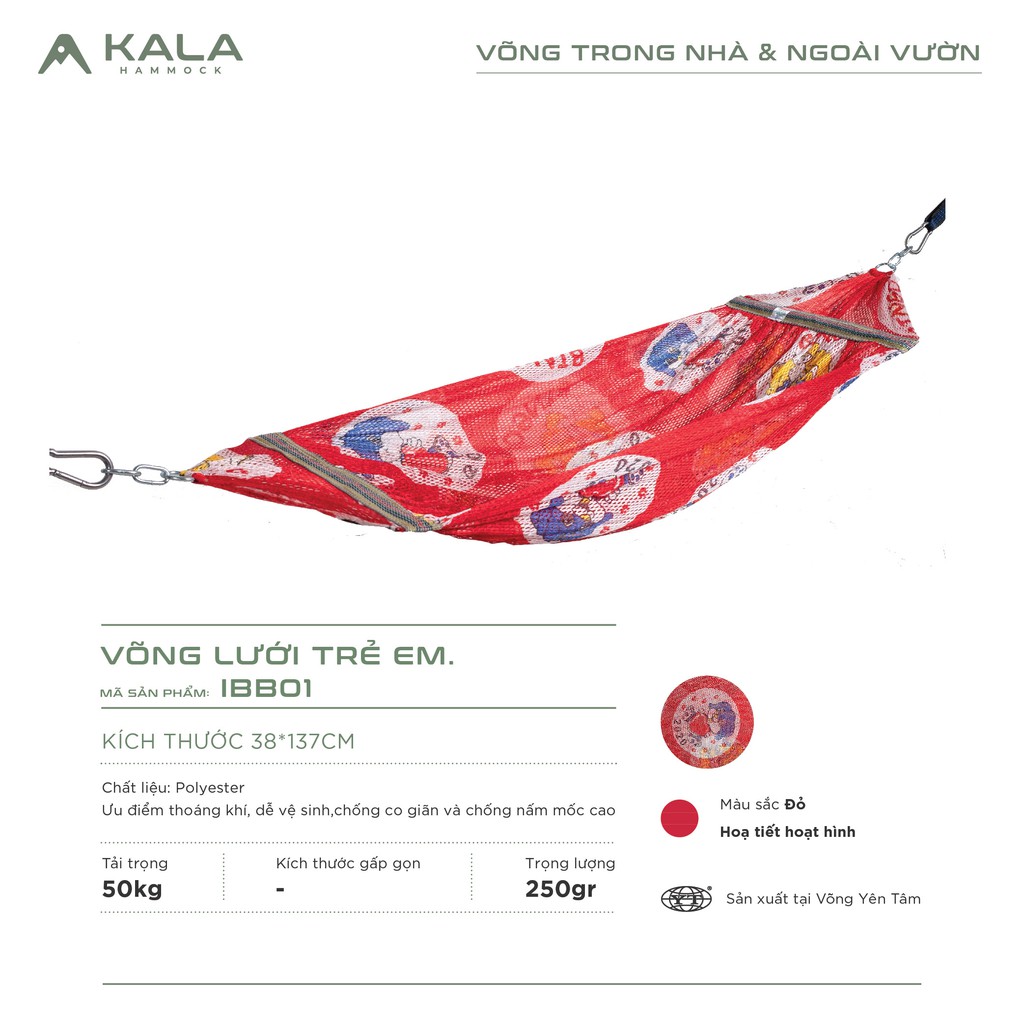 Võng lưới hoạt hình trẻ em