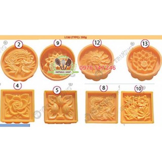 Khuôn trung thu nhấn Vĩnh Trường 300g