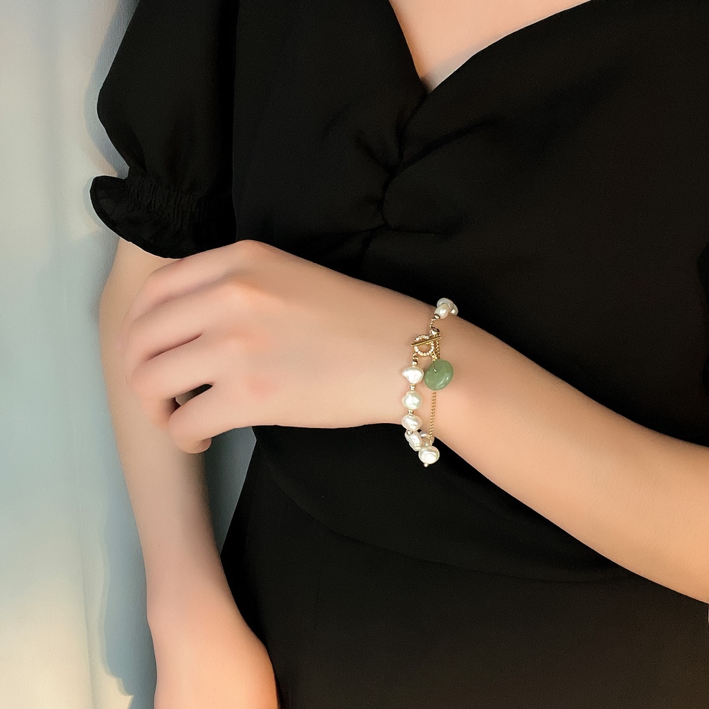 Vòng tay chuỗi hạt ngọc trai nhân tạo thời trang tinh tế