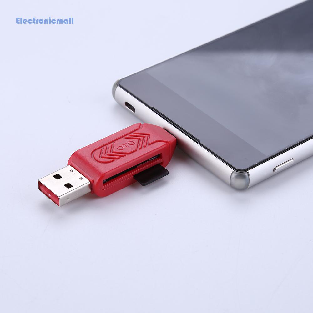 Đầu Đọc Thẻ Nhớ Đa Năng 2 Trong 1 Usb 2.0 OTG TF/SD | BigBuy360 - bigbuy360.vn