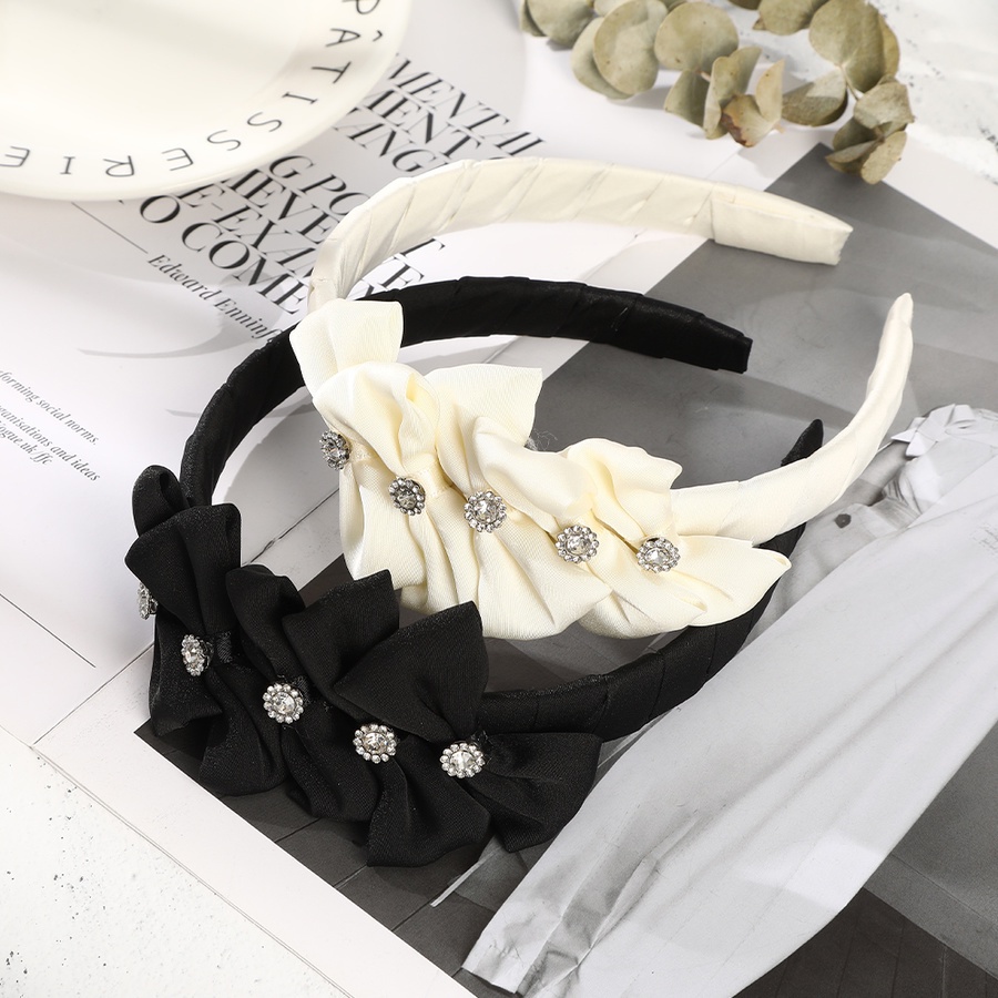 Băng Đô Cài Tóc Đính Đá Lấp Lánh Phong Cách Hàn Quốc Dễ Thương Cho Nữ