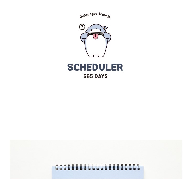 Sổ Dùng Lập Kế Hoạch Hàng Tuần ARTBOX Hàn Quốc Bìa In Hình Boss Kiểu Viết Ngang