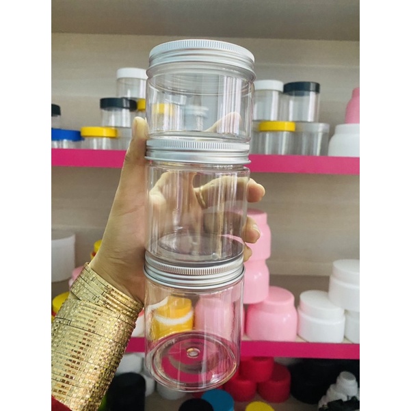 Hủ đựng kem pet trong