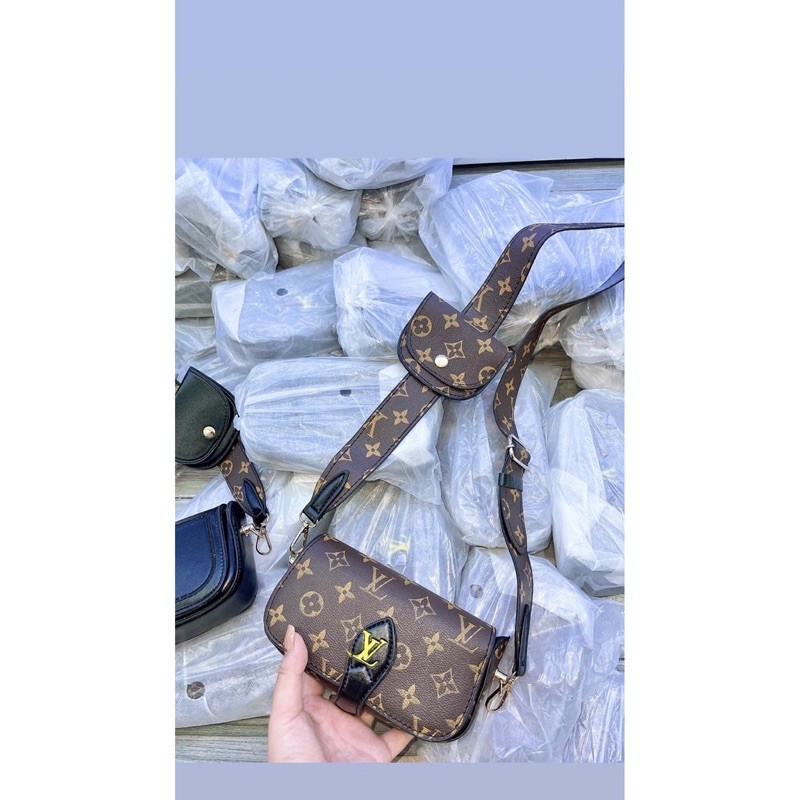 Sét Túi Eo Vì Tặng Ví Nhỏ Size 18