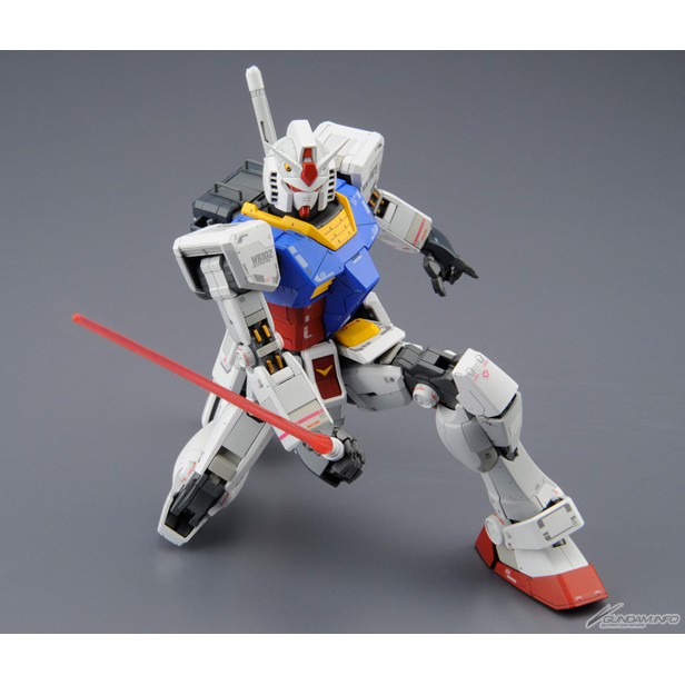 Gundam Bandai MG Rx-78-2 3.0 Mobile Suit Gundam UC Mô Hình Nhựa Đồ Chơi Lắp Ráp Anime Nhật Tỷ lệ 1/100