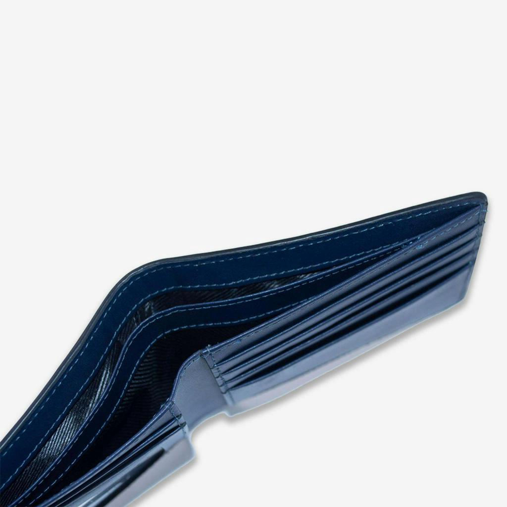Ví nam da bò kiểu dáng gập ngang LAZA Mill Wallet 506 - Da bò Nappa nhập khẩu không bong tróc - Thương hiệu LAZA