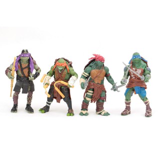 Bộ 4 mô hình nhân vật Ninja rùa chất lượng cao