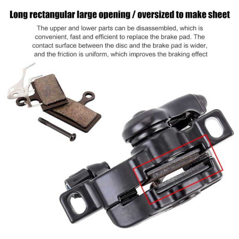 Set phanh đĩa trước và sau TOOPRE kèm rotor dành cho xe đạp scooter
