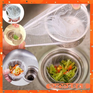 Mua 10 Túi lọc rác thông minh để bồn rửa chén và chỗ thoát nước dưới sàn shop8868