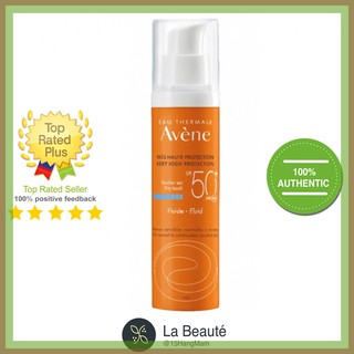 Kem chống nắng Avène fluid 50ml dành cho da dầu, hỗn hợp