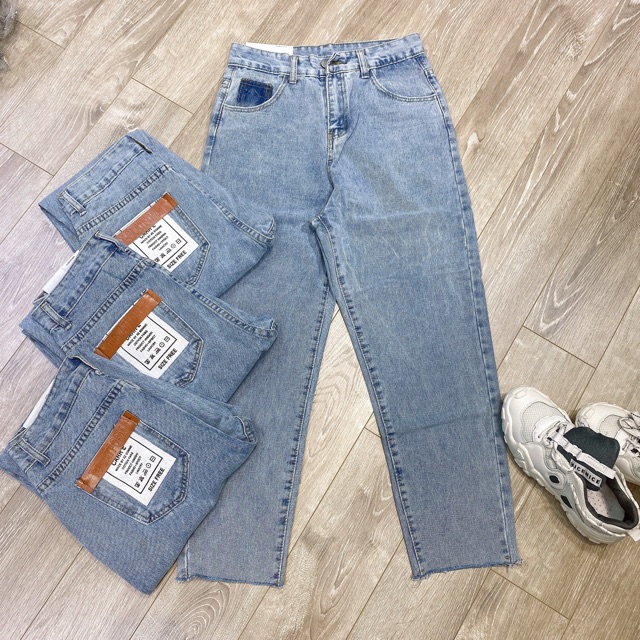 Quần bò dáng boy