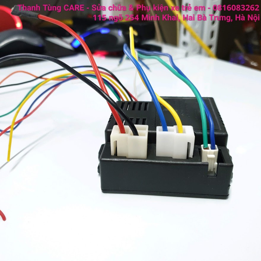 Bộ dây cắm mạch xe điện trẻ em - Bộ dây cắm mạch Ô tô & Xe máy điện trẻ em 6V & 12V