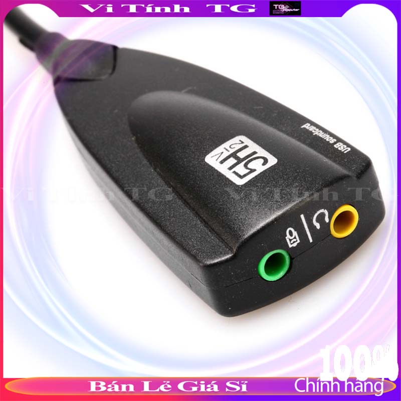 USB RA SOUND CHUYỂN ĐỔI TỪ CỔNG USB RA LOA VI TÍNH TG USBSOUND