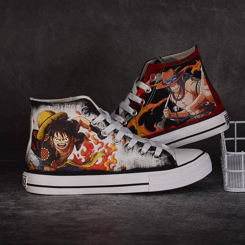 One Piece Canvas Casual Graffiti giày nam | BigBuy360 - bigbuy360.vn