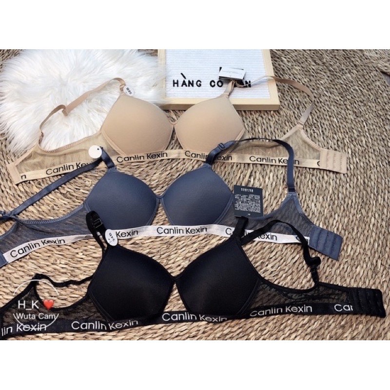 ♥️ SHOP UY TÍN ♥️[Áo Lót Nữ] Áo ngực mút dày áo lót nữ bàn tay dày phong cách thể thao chữ  Ck viền chữ CK106 | BigBuy360 - bigbuy360.vn