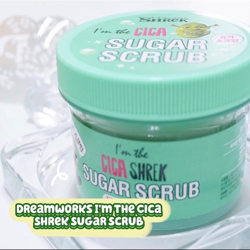 Tẩy tế bào chết I'm The Shrek Cica Sugar Scrub 120g