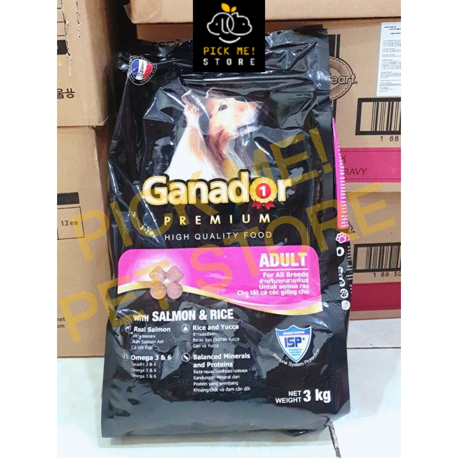Hạt Ganador Adult cho chó trưởng thành chó lớn 1.5kg 3kg