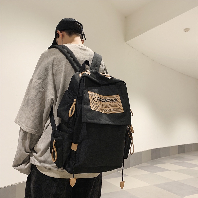 Balo đi học nam nữ du lịch thời trang, Balo nữ đẹp ulzzang cao cấp unisex đựng vừa laptop hàn quốc MSP003