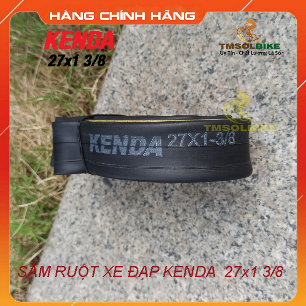 Ruột Xe Đạp KENDA 27x1 3/8 (37-630) Van Xe Đạp - Hàng Chính Hãng Ruột Xe Đạp KENDA 37-630