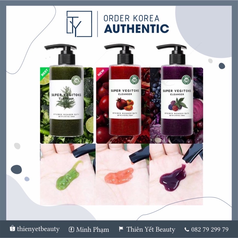 Sữa rữa mặt Vegitok Purple