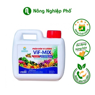 Phân bánh dầu đậu phộng dạng nước LAVAMIX - Chai 1 lít